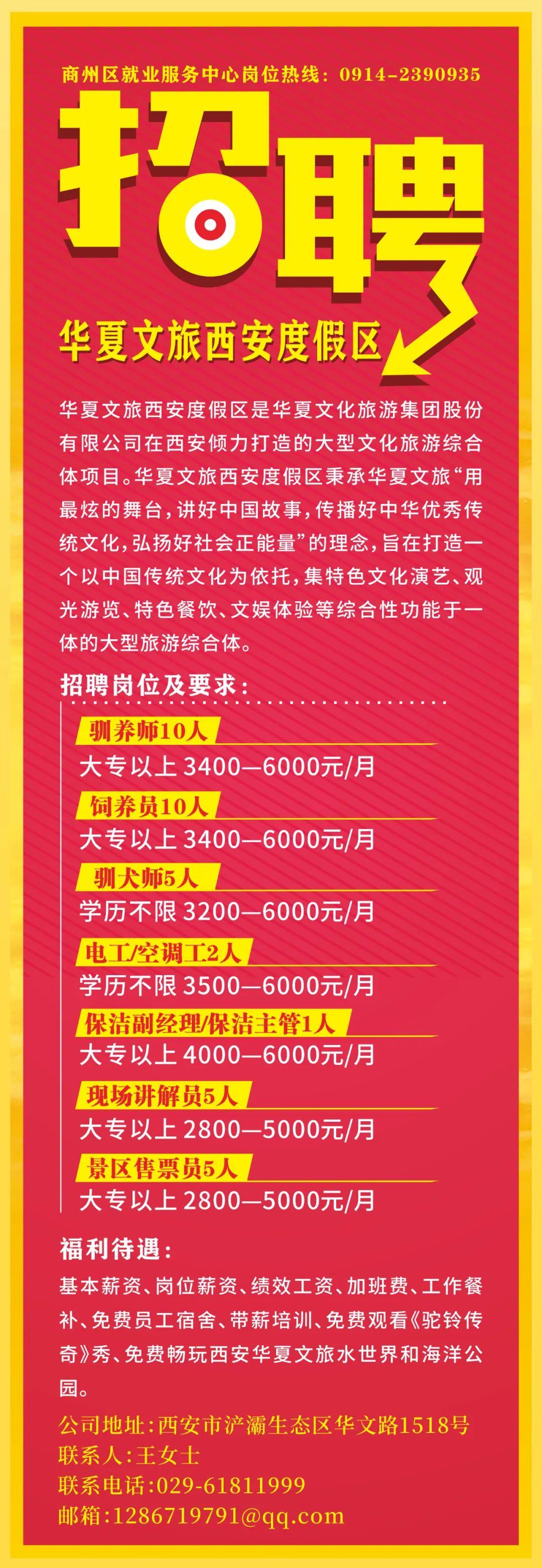 西安最新招聘信息汇总