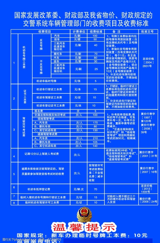 最新乱收费处罚依据概览